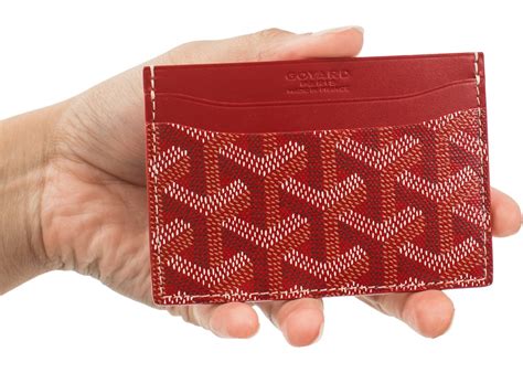 goyard price card holder|Goyard card holder for sale.